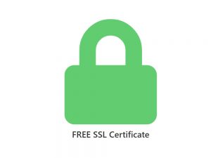 Web hosting with FREE SSL certificate