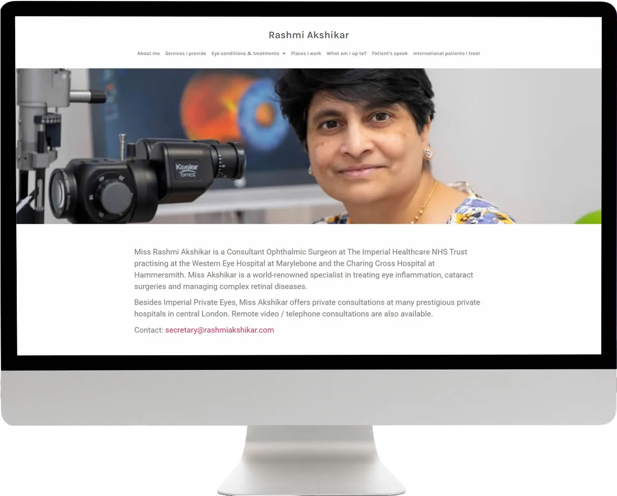 Rashmi Akshikar - website