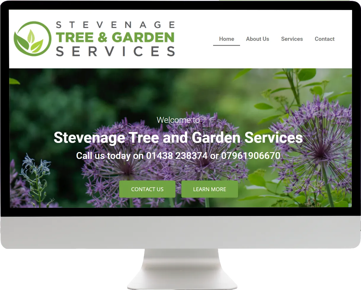 Hertford Web Design - garden maintenance