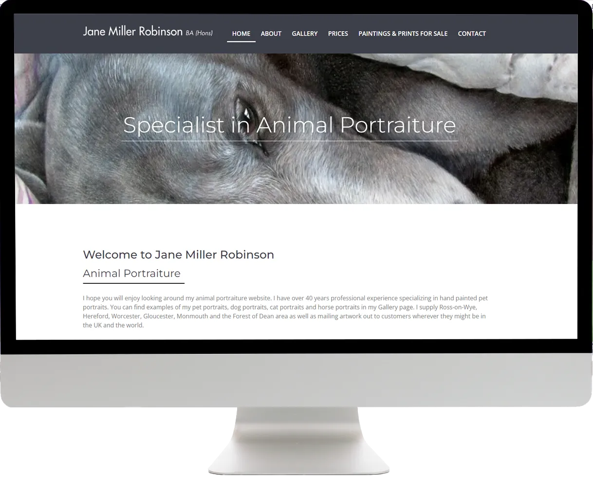 Jane Miller Robinson Animal Portraiture