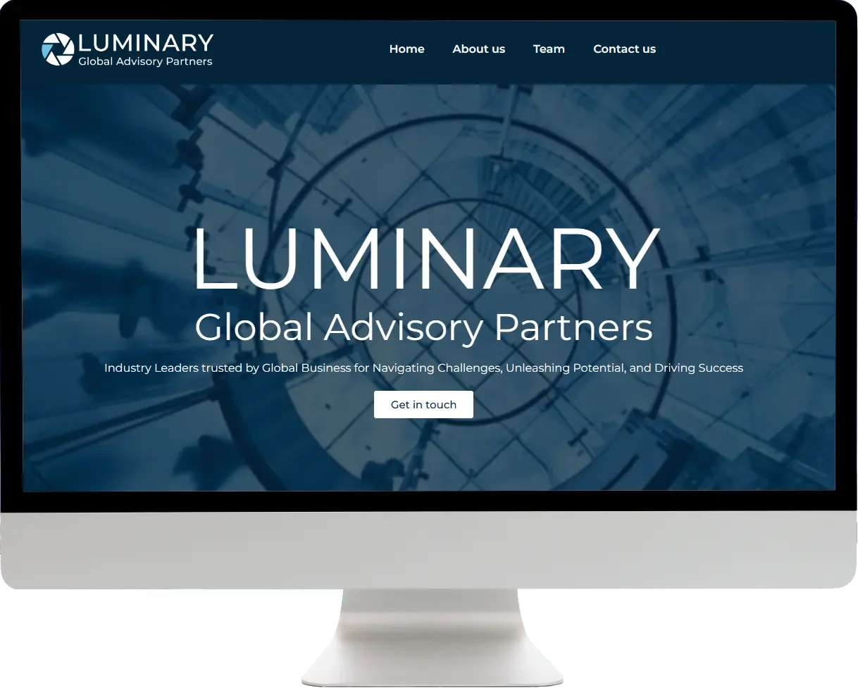 Luminary Advisory Partners Limited web design